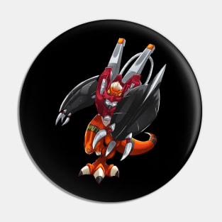 wargrowlmon fanart Pin