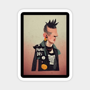 Punk Face Magnet