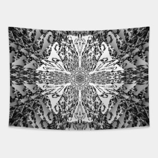 Lace Doily Shabby Chic Snowflake Tapestry