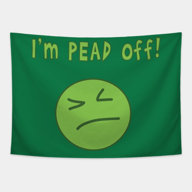 I'm pead off! Tapestry by lcorri