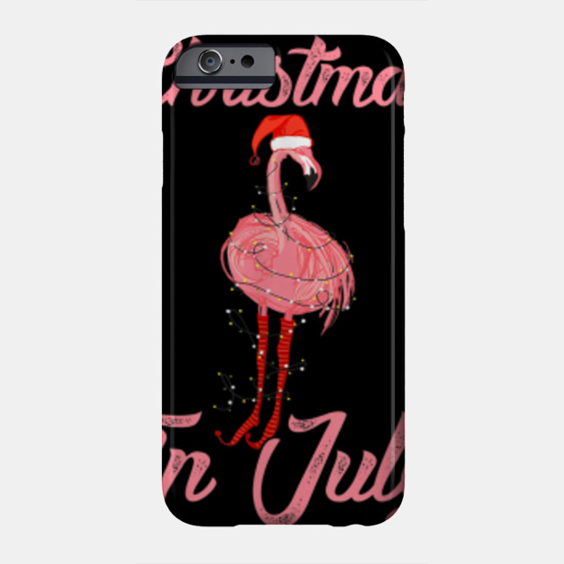 Christmas In July Santa Flamingo Summer Xmas Christmas