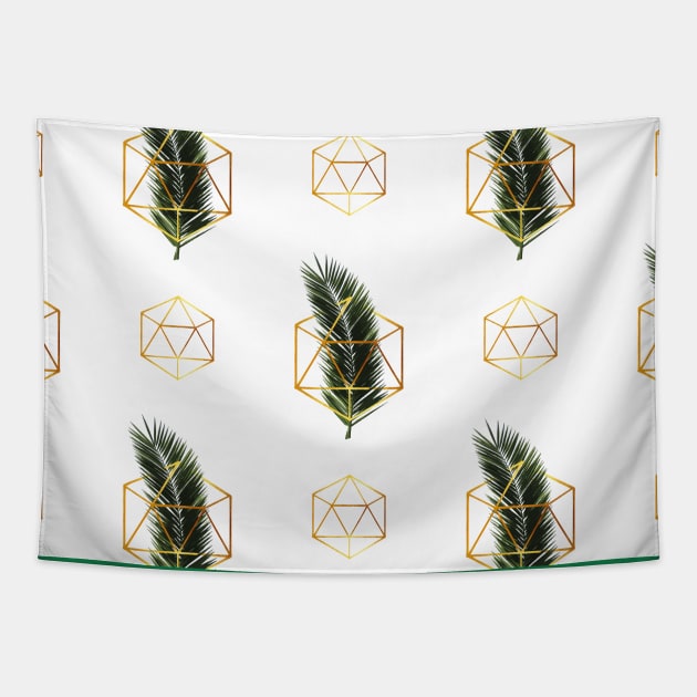 Magic Palm Fronds Tapestry by StudioGrafiikka