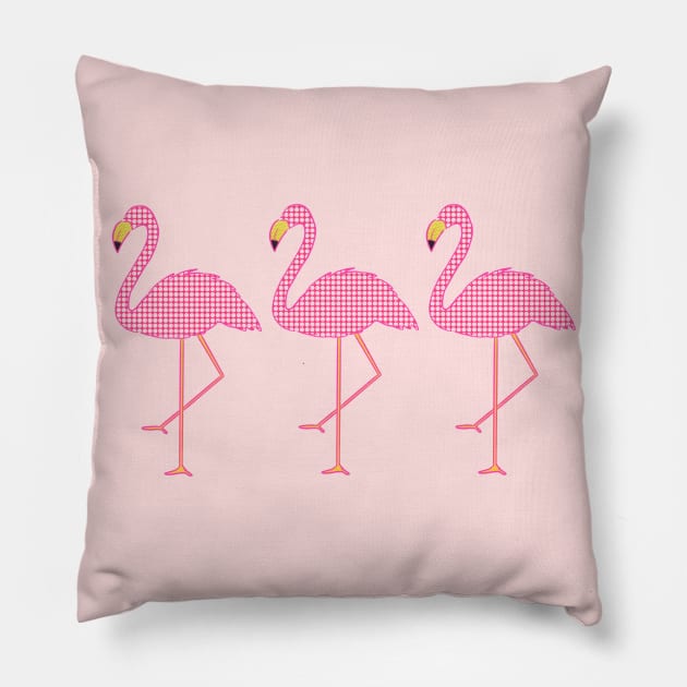Flamingo Pillow by ithacaplus