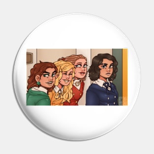 Martha Dumptruck Pin