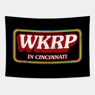 WKRP In Cincinnati - Retro Design Tapestry