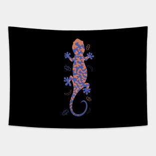 Cute Gecko Tapestry
