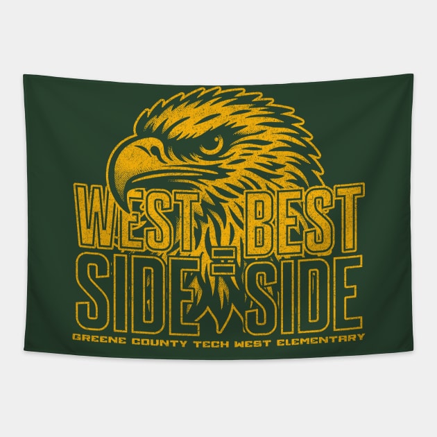 West Side = Best Side Tapestry by rt-shirts