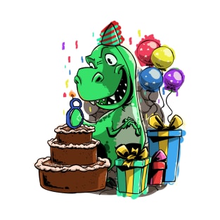 Dinosaur - Tyrannosaurus Rex - 8th Birthday - 8 Years Old T-Shirt