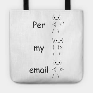 Per my email Tote