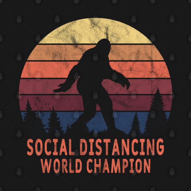 Social Distancing World Champion by Kiwi