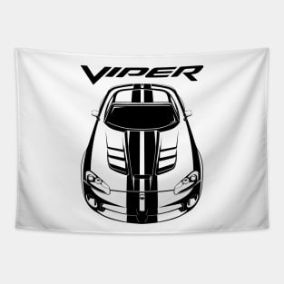 Dodge Viper SRT10 - Black Stripes Tapestry