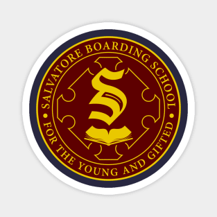 Salvatore Boarding School Crest Magnet