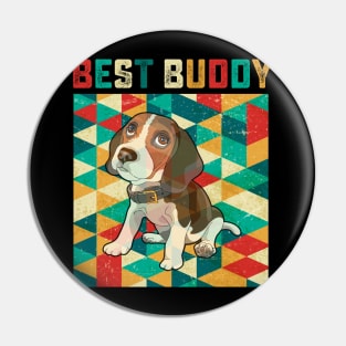 Best Buddy Beagles Pin