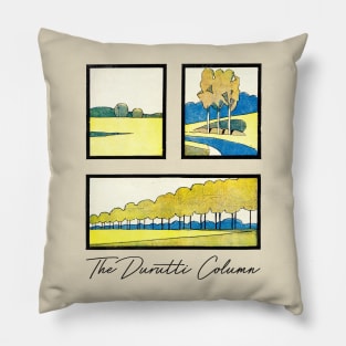 The Durutti Column -- Original Fan Art Design Pillow