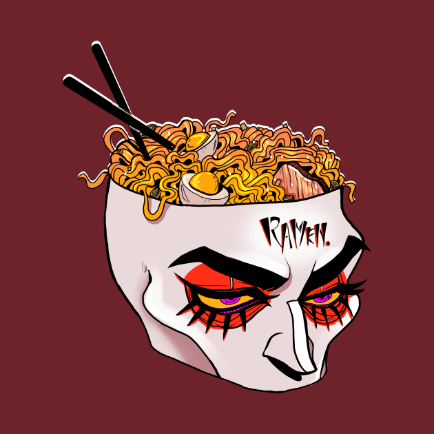 Ramen Head by mo0gs