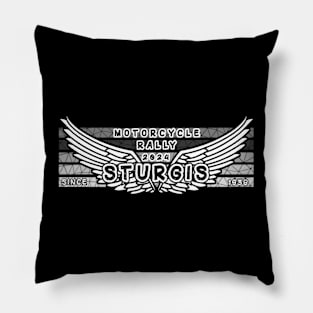 Sturgis Motorcycle rally 2024 Pillow