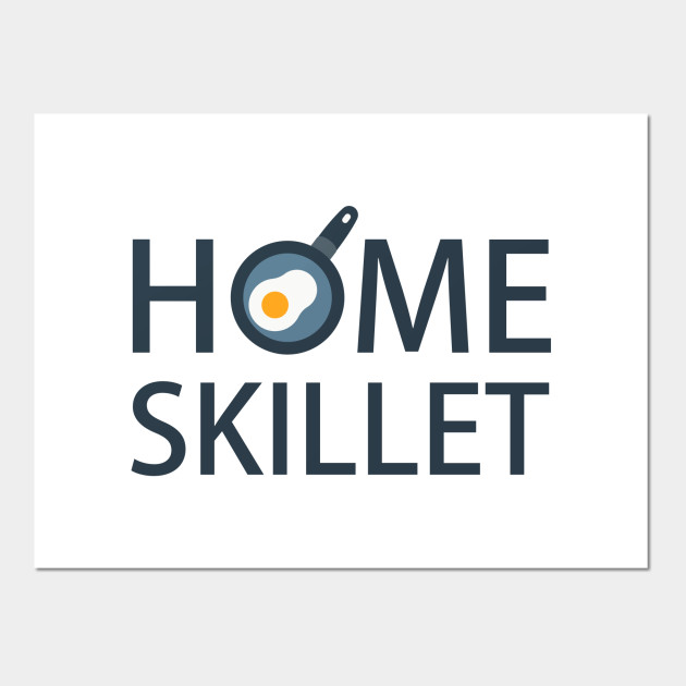 Home Skillet Fried Egg Emoji Skillet Affiche Et Impression D