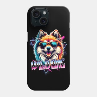 Wild One Finnish Spitz Dog Phone Case