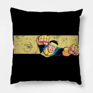 invincible sticker Pillow