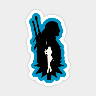 Geralt And Ciri Magnet