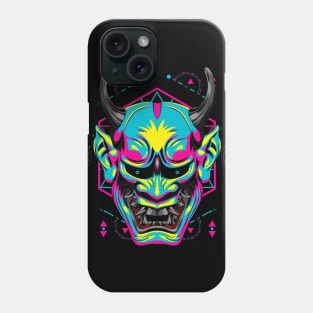 hanya mask japan popart Phone Case