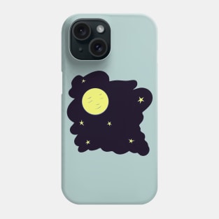 Moon and stars Phone Case