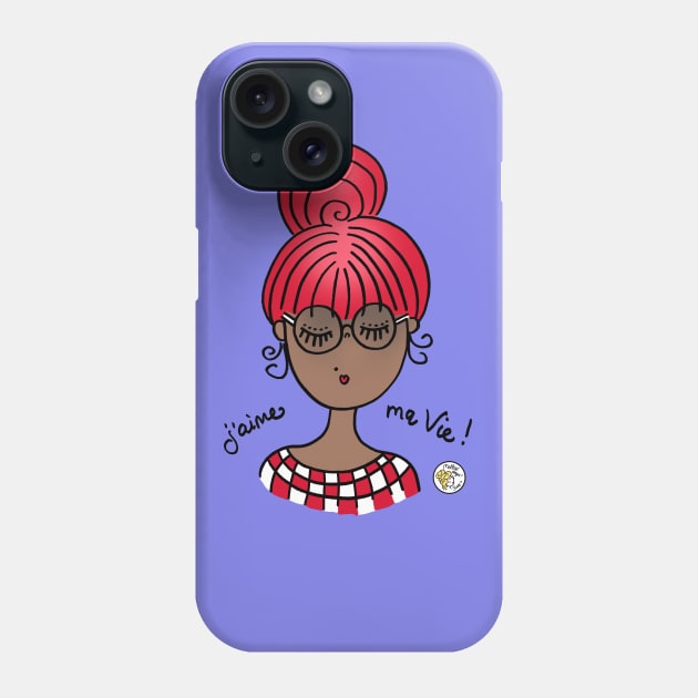 Cute girl Phone Case by Mellowdays