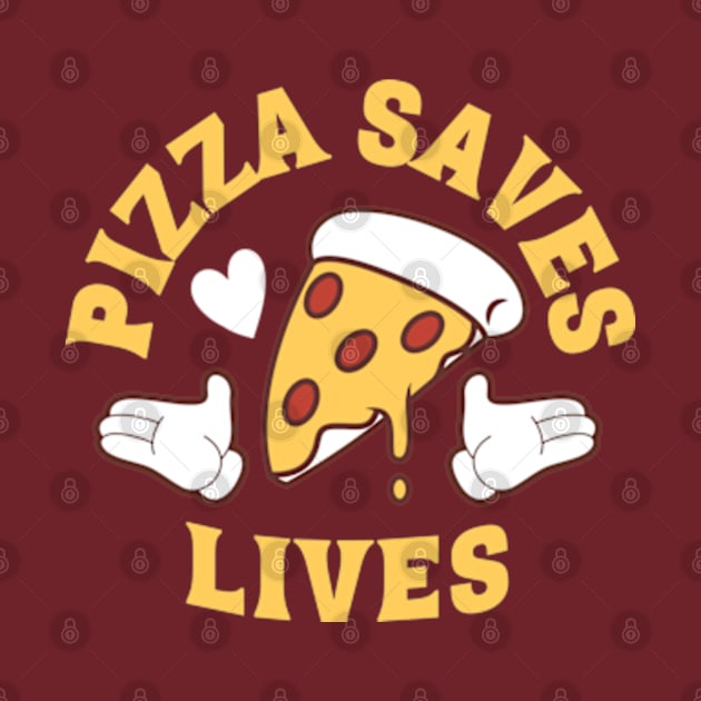 Pizza Saves Lives by Three Meat Curry