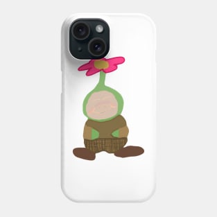 Cute little flower head creature Phone Case