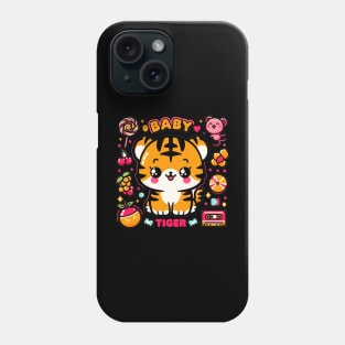 baby tiger Cute Kawai Phone Case