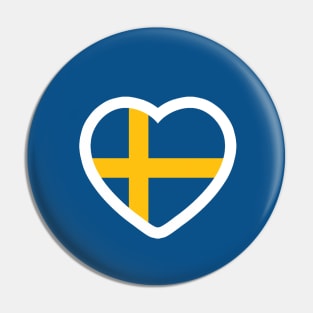 I Love Sweden! Pin