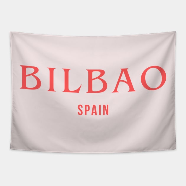 Bilbao Spain Tapestry by yourstruly