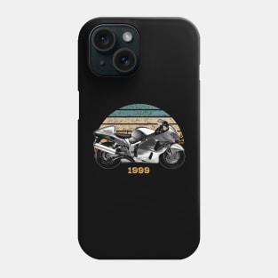 Suzuki Hayabusa 1999 Vintage Motorcycle Design Phone Case