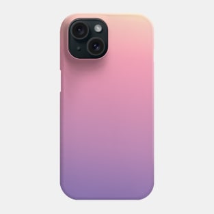 Pink Purple Gradient Pattern Fade Phone Case