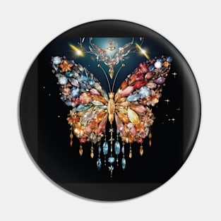 Butterflly Broach Sparkle Pin