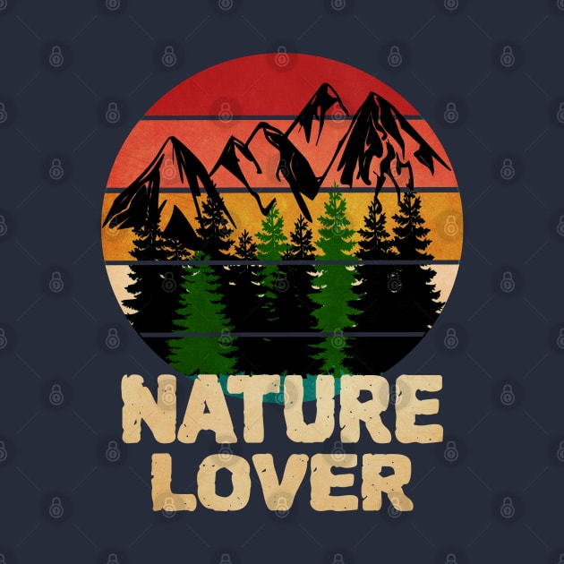 Nature Lover Retro Vintage Sunset by musicanytime