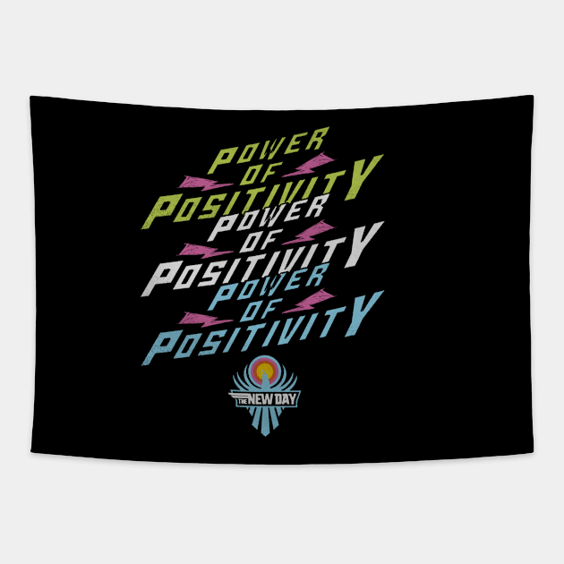 The New Day Power Of Positivity Tapestry by MunMun_Design