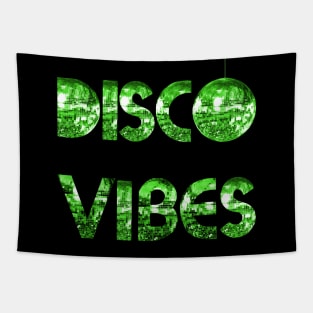 Green Disco Vibes Tapestry