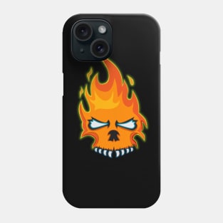 Flame Skull Phone Case