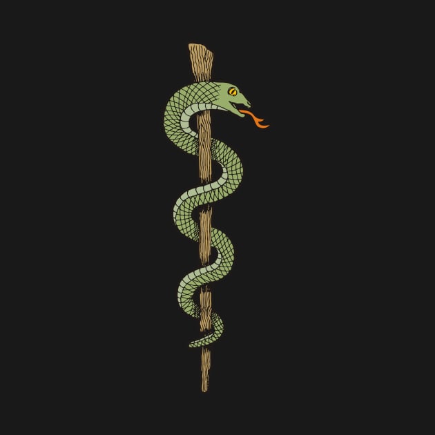 One Snake Caduceus by sifis