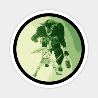 Minotaur Green Magnet