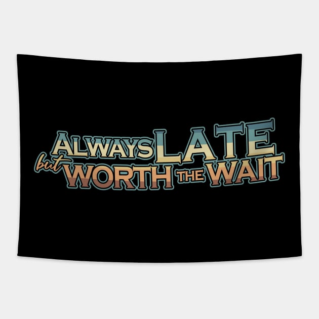 Always late but worth the wait Tapestry by Abiarsa