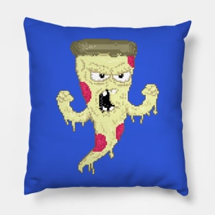 Angry 8bit Pizza Pillow