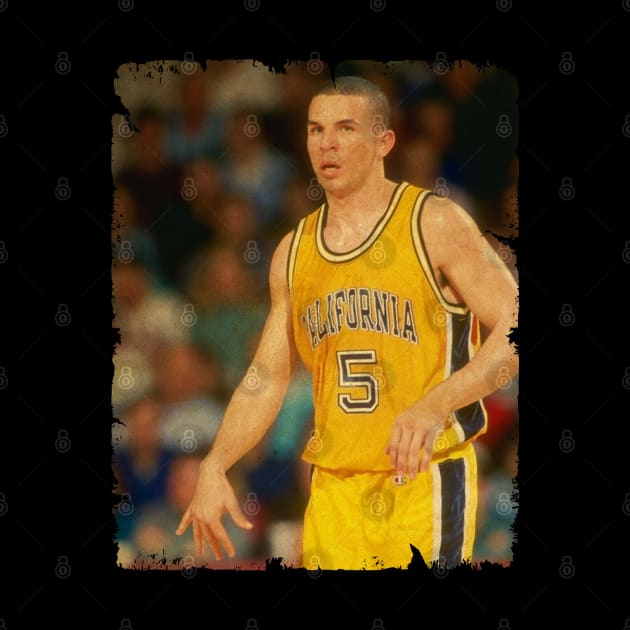 Jason Kidd - Vintage Design Of Basketball by JULIAN AKBAR PROJECT