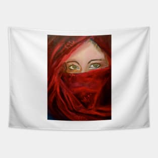 Mysterious Eyes Tapestry