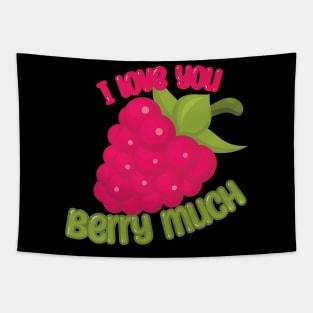 I Love You BERRY Much Tapestry