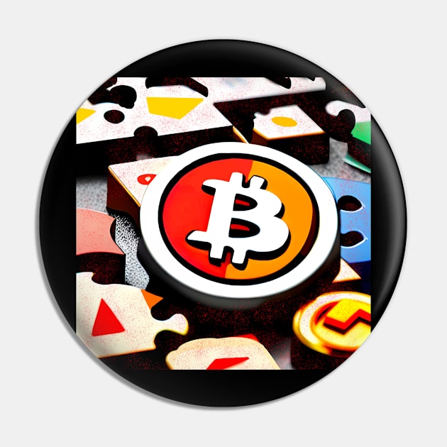 Bitcoin Legend Pin by My Tee Style