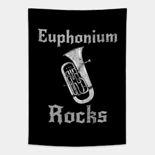 Euphonium Rocks, Euphoniumist Heavy Rock Brass Musician Tapestry