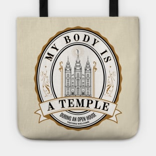 My Body is a Temple Tote