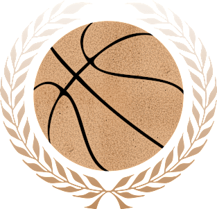 Basketball Logo Magnet